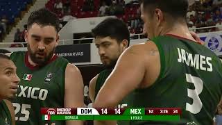 México vs República Dominicana - Americup clasificatorios 23 -feb-2024