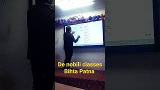 DE nobili classes Bihta Patna,#shorts ,#rigining,#simplemath