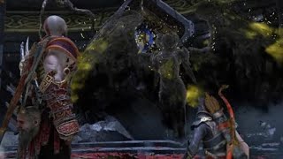 God of War 4 Валькирия Гейрдрифюль на максимальной сложности