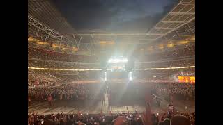 AEW ALL IN 2023 - CHRIS JERICHO JUDAS FOZZY ENTRANCE - WEMBLEY STADIUM 08/27/2023