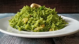 Hariyali Pulao Green Pulao