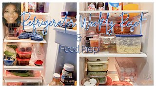 How To Food Prep For The Week/Weekly Refresh/Refrigerator Clean