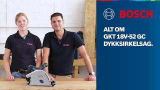 Alt om Bosch Professional GKT 18V-52 GC BITURBO Brushless dykksirkelsag