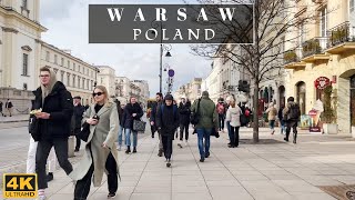 Poland : [4K] Walk | Warsaw | Capital and Largest City of Poland