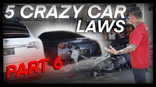 5 CRAZY CAR LAWS PART 6 I WANT TO RIDE A CAMEL