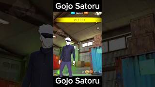 Gojo Satoru 🤯 in my game 😱 #freefire #shorts