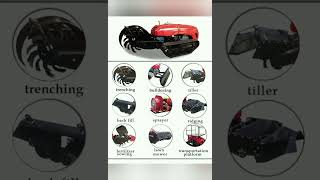 China made  cheap automower RC lawn mower for sale, with 9 attachments for your option.