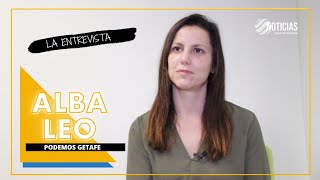 Alba Leo:  "No había recursos para afrontar la nevada, pero en Getafe se ha trabajado sin descanso"