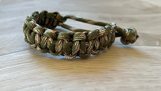 Step By Step Make a Paracord Bracelet #paracord #handmade