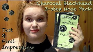 Naisture Charcoal Blackhead Nose Pack | First Impressions