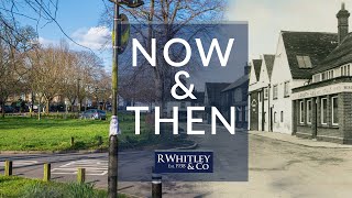 Now & Then - The Green, West Drayton - 2020 vs c.1910