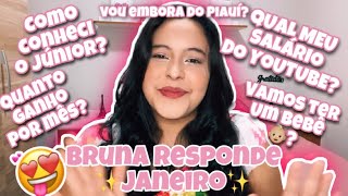 RESPONDENDO CURIOSIDADES SOBRE MIM😍 // BRUNA RESPONDE JANEIRO ❤️ #brunaresponde