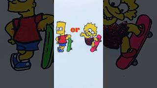 Bart or Lisa ? #simpsons