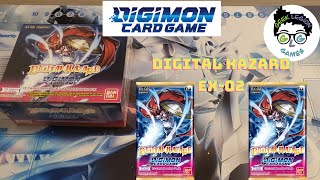 Digimon Digital Hazard Booster Box Opening | Ex-02 is HERE!