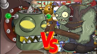 Plants vs Zombies Chomper vs Red Boom vs Zombies Epic Hack PvZ h