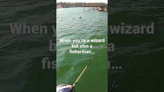 When you’re a wizard but also a fisherman… #shorts