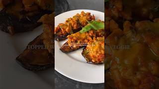 How to make Roasted Eggplant with Quorn Meatless Diced ChiQin Pieces! #recipe #quorn #shorts #dinner