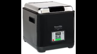 Sous Vide Supreme Demi Water Oven, Black, SVD-00101