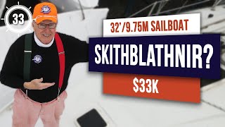 GREAT DEAL on a 32' sailboat for sale! Pacific Seacraft $33k | EP33