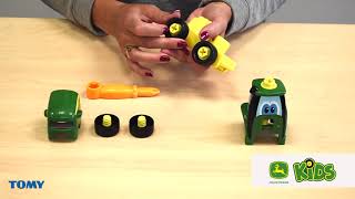 Конструктор John Deere Kids Собери трактор с отверткой (47208)