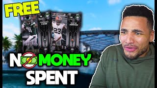 GETTING SO MANY FREE CARDS!! NO MONEY SPENT EP. 17 MADDEN 22