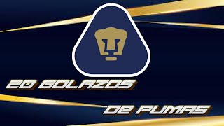 Pumas de la U.N.A.M.  -  20 Golazos