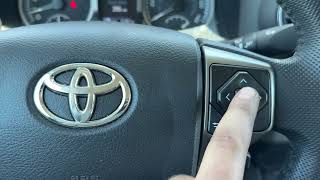 2021 Toyota Tacoma Maintenance Light Reset