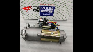 HOT SALE B7617-3708100 YUCHAI 6105 6108 MOTOR STARTER 4110000561200 860114635 24V 6KW FOR SDLG XCMG