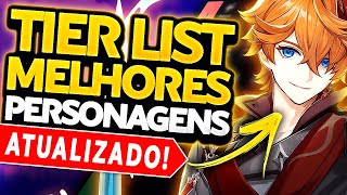 Genshin Impact TIER LIST - Quais são os MELHORES PERSONAGENS do jogo?