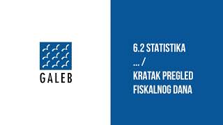 6 1 Statistika   Kratak pregled fiskalnog dana