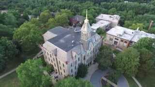 Geneva College Beaver Falls  PA  Aerial Tour Photography