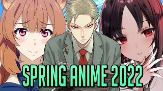 Memory's SPRING ANIME 2022 Lineup! (What Will I Be Watching & Most Anticipated Anime)