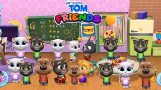 TOM INVITED ALL FRIENDS AND ENJOY 😊 FULL EPISODE #tomfriends #talkingtom