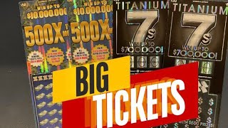 🎪 BIG Tickets 🎪 Titanium 7s and 500X the Money 💰