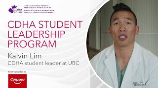 CDHA Student Leadership Program: Message from Kalvin Lim