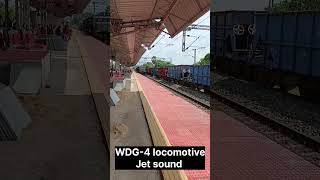 WDG-4 locomotive, Jet sound,#indianrailways