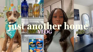 another home vlog | aesthetic fridge, sunday reset, home decor shopping addiction? Saint's 1st bday.