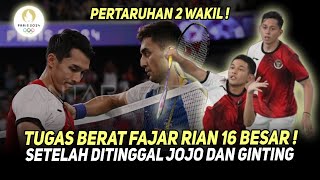 GEGER...!! Fajar/Rian Pikul Beban Berat Pasca Jojo dan Ginting Gugur ?