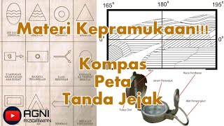 Materi Kepramukaan | Kompas, Peta, dan Tanda Jejak