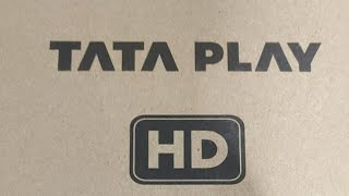 New Tata Play Hd Box Unboxing Live Tata sky Hd Box Video 2023