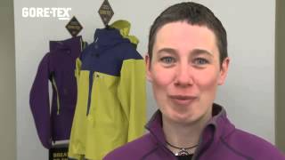 GORE TEX® Active Shell Laminates  presented by Julie Gritton from Berghaus