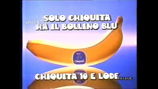 CHIQUITA BANANE (1988) Spot Anni 80