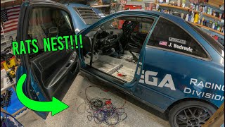 Rewiring The Electronics in my Integra Track Car - Part 1