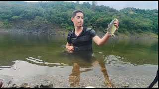 Tarde De Pesca En El Lago, Trucha Capturada | Pesca Con Arpón #trucha 3