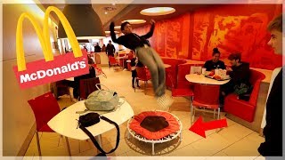 Trampolin på McDonalds!