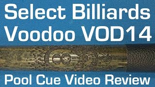 Voodoo VOD14 Pool Cue Video Review by Select Billirds