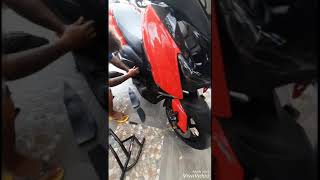 X-MAX 300 CRASHGUARD -HOW TO INSTALL BY: RED MOTOSHIELD