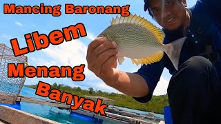 Mancing Ikan Baronang / Libem gak nyangka dapet banyak bonus.