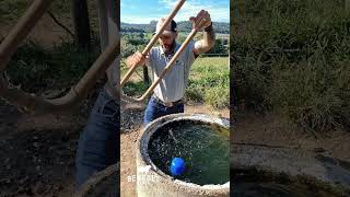 NUNCA FOI TÃO FACIL ESVAZIAR COXO DE AGUA DO GADO !! #shorts