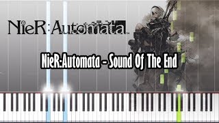 NieR:Automata - Sound Of The End - Piano Tutorial - Synthesia